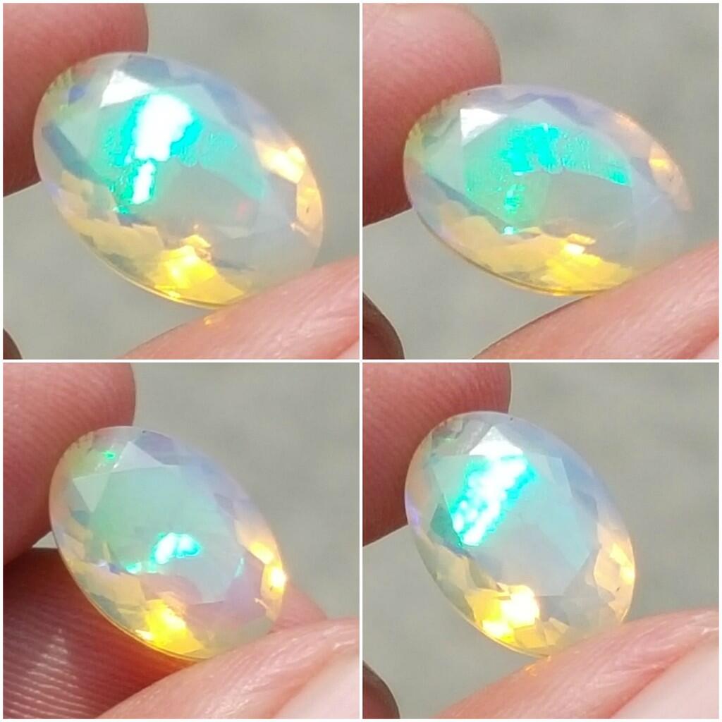 LELANG ANTI MAINSETRUM! (BLACK DIAMOND, FIRE OPAL, TOP GEMS IN SILVER 925, DLL!!)