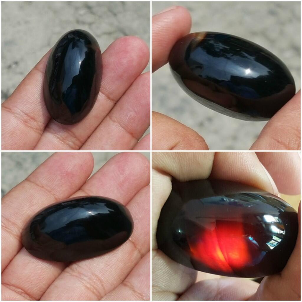 LELANG ANTI MAINSETRUM! (BLACK DIAMOND, FIRE OPAL, TOP GEMS IN SILVER 925, DLL!!)