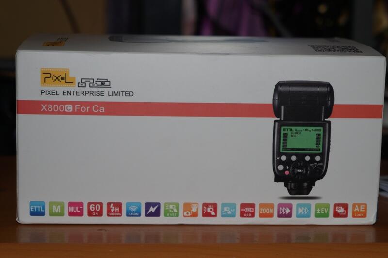 Test Flash kamera Pixel X800c