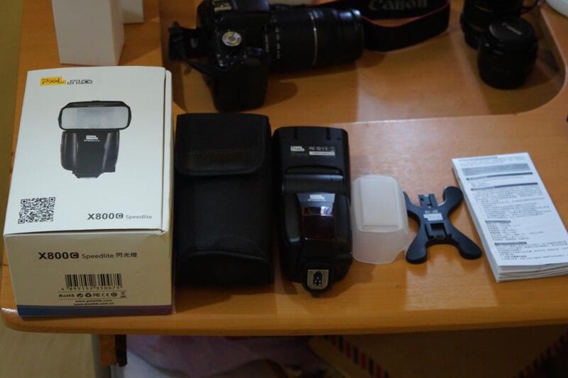 Test Flash kamera Pixel X800c