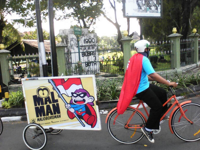 Inilah Dia 'Malioboroman', Superhero dari Jogja!