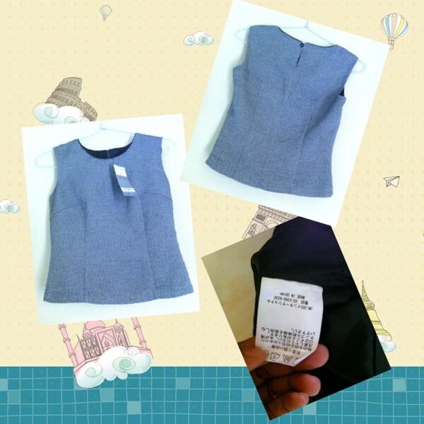 jual blouse H&M ELLE Lp Levi's Crocodile not zara guess mango LV