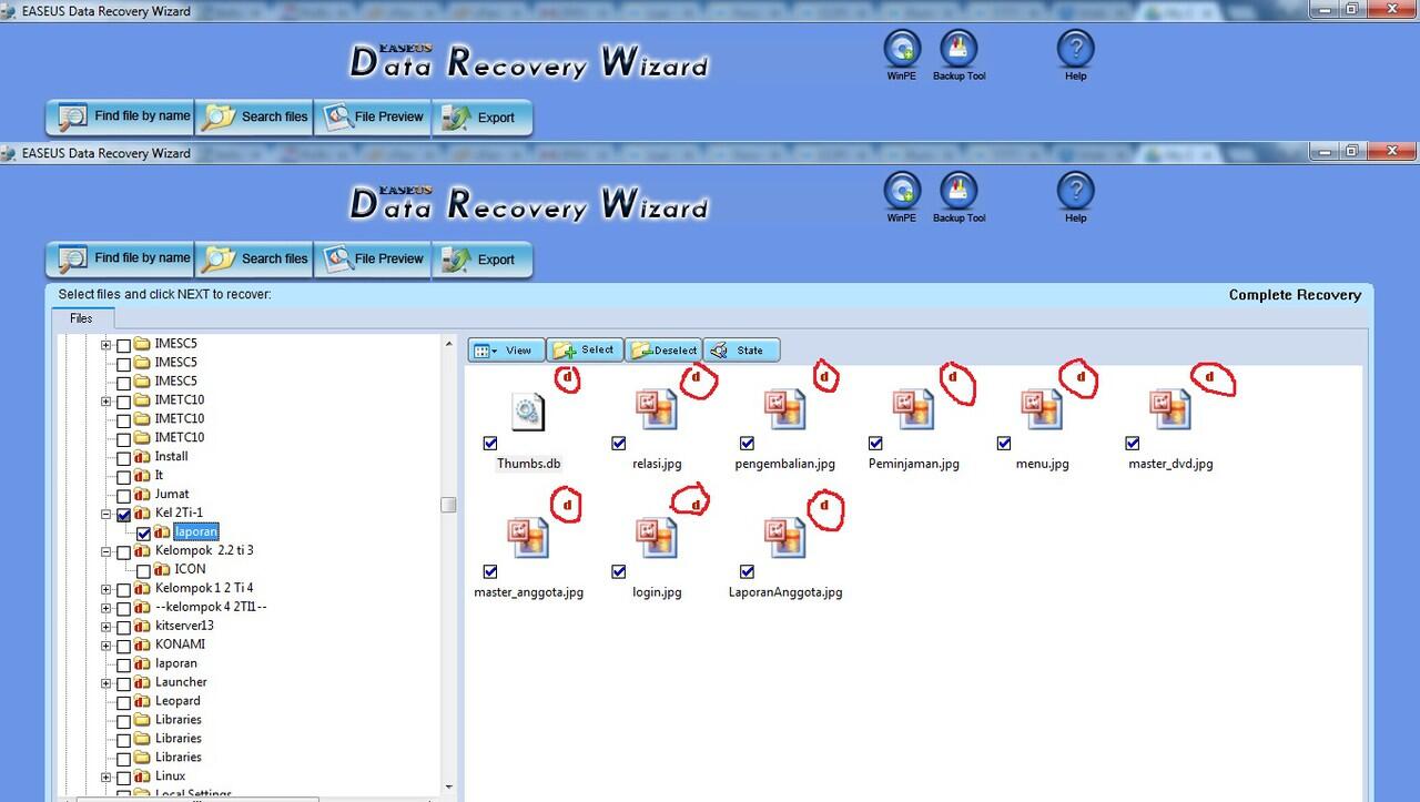 &#91;NEED HELP&#93; Recovery/repair file image yang corrupt/damaged behadiah pulsa 25k