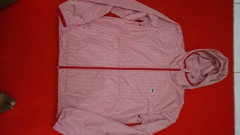 jaket lacoste, pull&bear, adidas , majestic