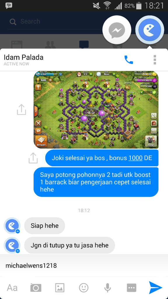 WTS ID LEGEND Clash Royale Lava Hound TERMURAH
