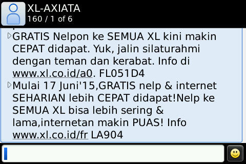 SURAT TERBUKA BUAT TSEL &amp; XL : STOP KIRIM IKLAN SAMPAH!!!