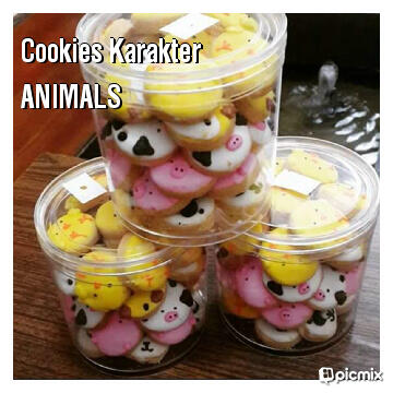 JUAL COOKIES KARAKTER MURAH DI BEKASI | TOKO COKELAT CHOCOMATE