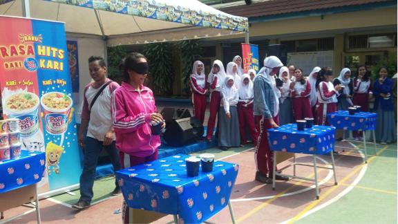 Keseruan PUAS (Pop Mie Untuk Anak Sekolah) Yang Hadir ke Sekolah-Sekolah