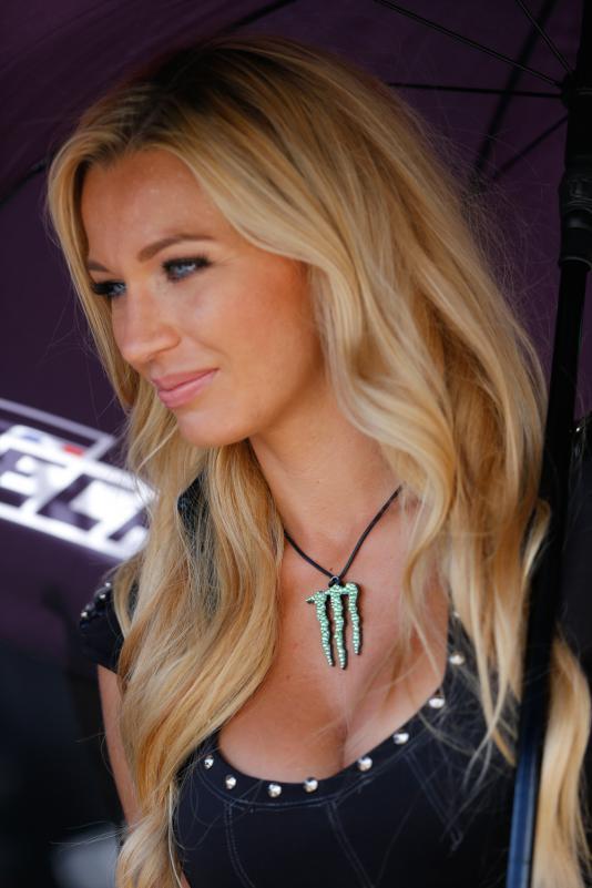 Paddock Girl Moto GP 2015 GP Catalunya Spain