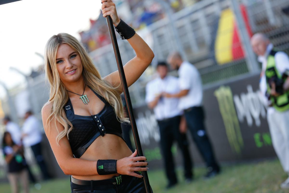 Paddock Girl Moto GP 2015 GP Catalunya Spain