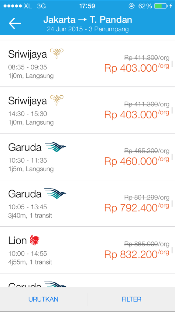 Traveloka.com tidak seperti apa yang di PROMOSIKAN &amp; customer service yang buruk.