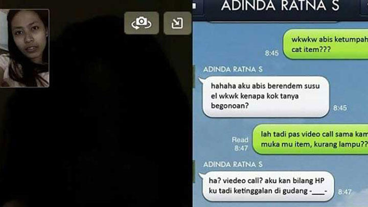 Video Call Teman, Gadis Ini Malah Ketemu Hantu?