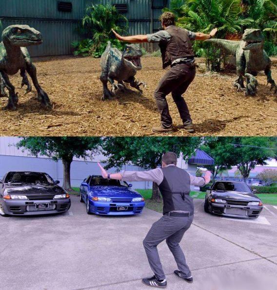 Parodi Adegan Melatih Raptor ‘Jurrasic World' (Spoiler Inside )