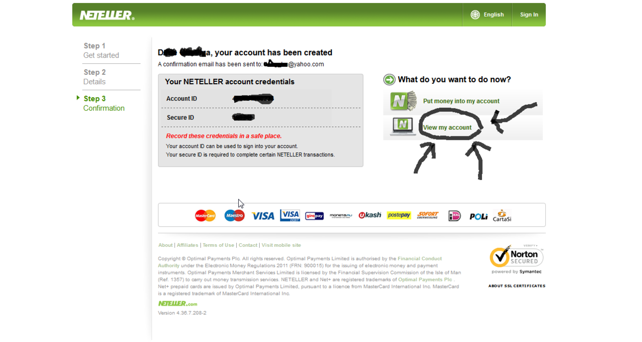 Tutorial membuat account NETELLER yang langsung VERIFIED 100% free !