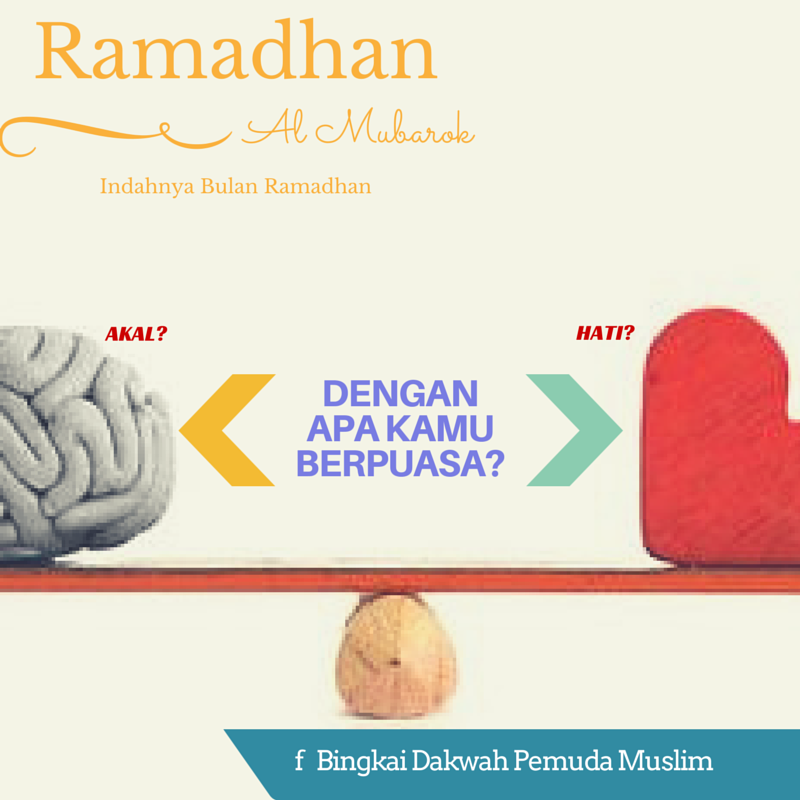 “DENGAN APA KAMU BERPUASA?”