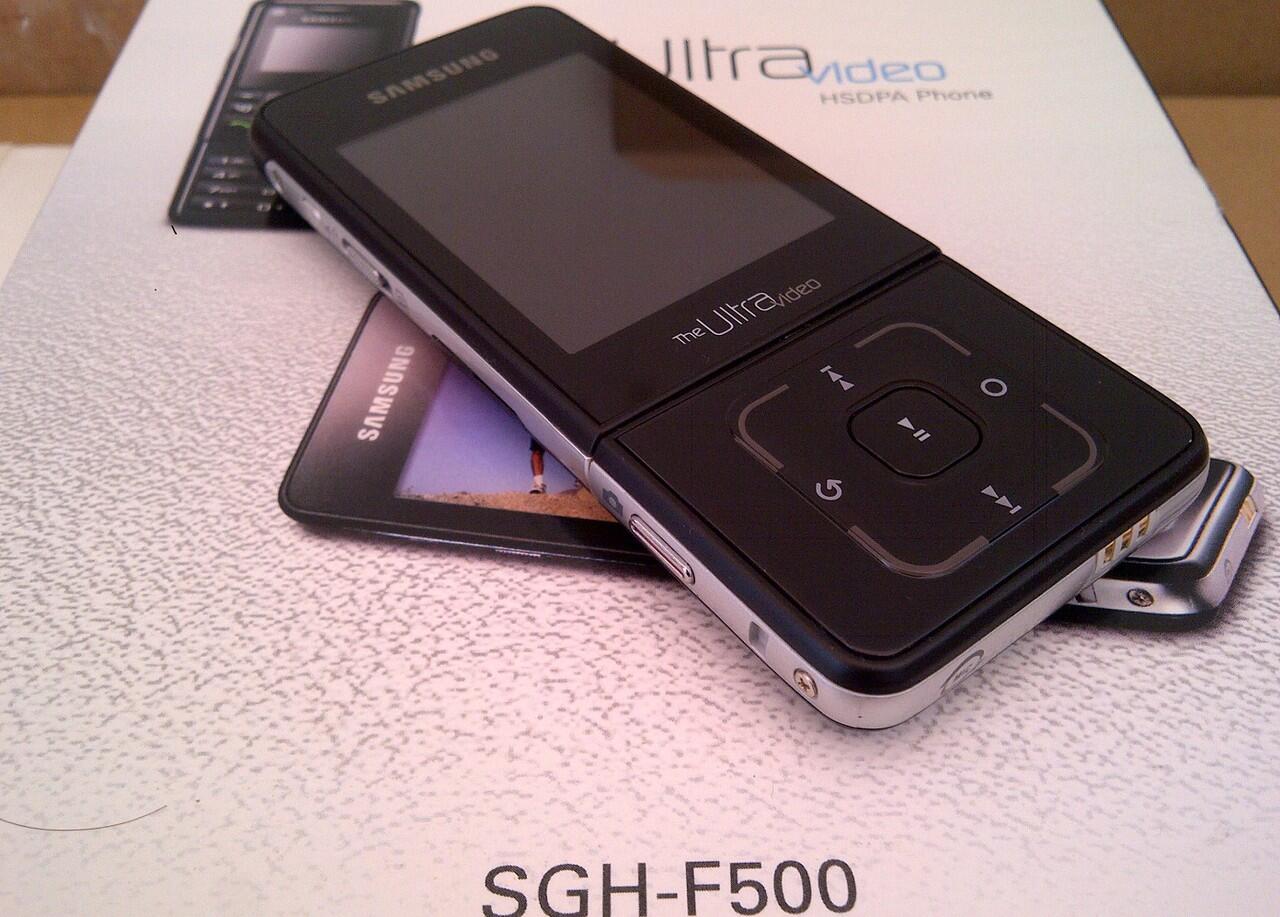 Samsung SGH-F500 Ultra Video Dual Face Fullset MintCondition Not Nokia