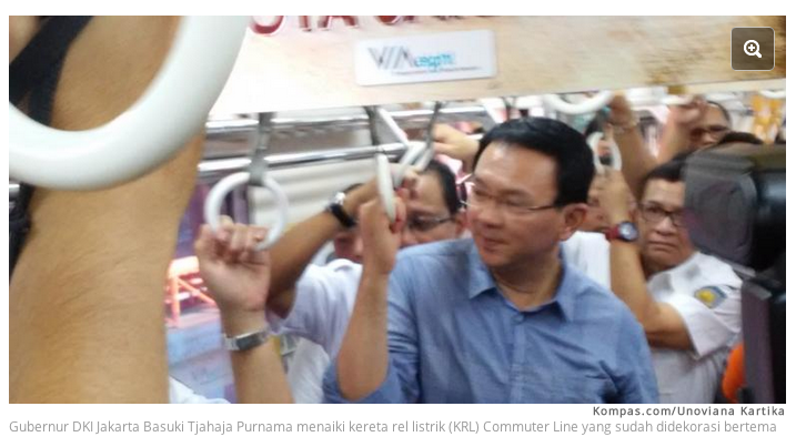 Ada Penumpang Histeris di KRL!!!