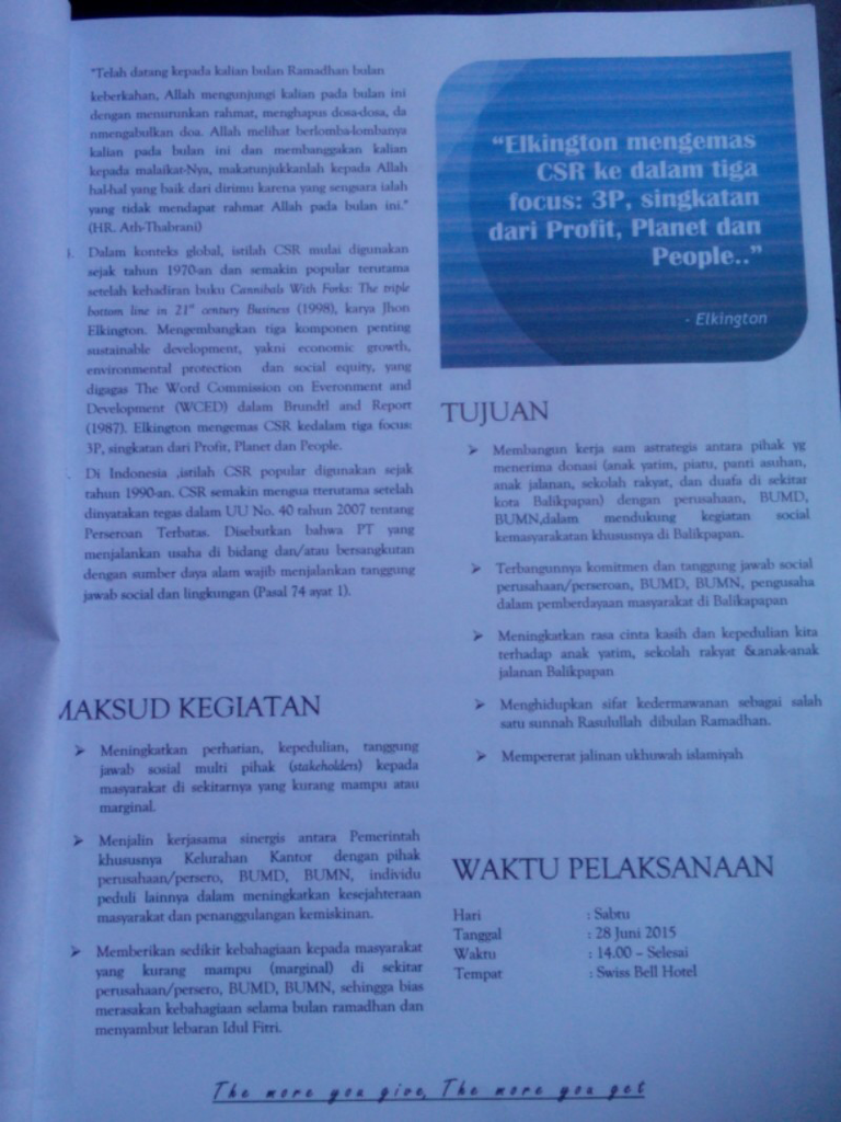 Mari Berbagi - 1000 Senyum Ramadhan (Buka Sahur &amp; Solat Malam)