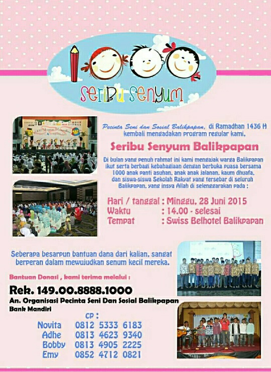 Mari Berbagi - 1000 Senyum Ramadhan (Buka Sahur &amp; Solat Malam)