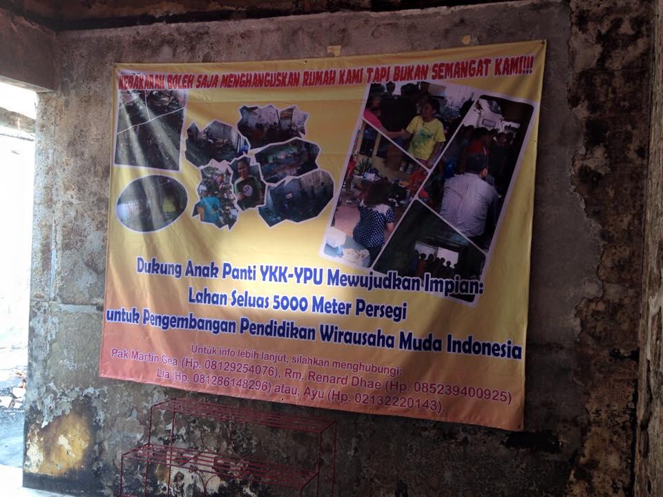 &#91;Donation Needed&#93; Panti yang membutuhkan donasi lebih akibat peristiwa kebakaran.