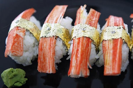 Wow! 12 Makanan ini Benar-benar Terbuat dari Emas lho!
