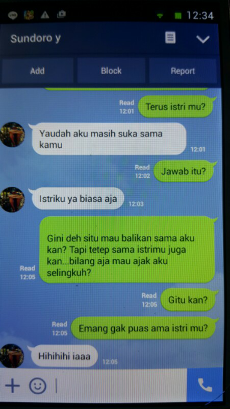 contoh suami yang gak puas sama istri sendiri