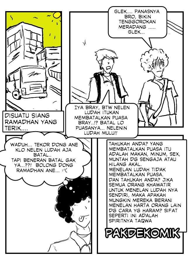 Komik Puasa Bikin Agan Tambah Ilmu 