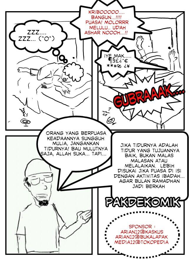 Komik Puasa Bikin Agan Tambah Ilmu 