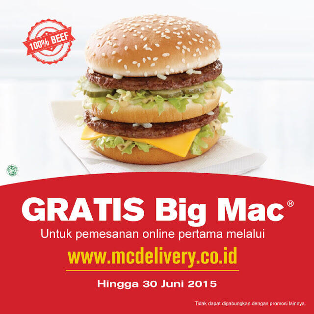 Dirugikan pesan antar McDonalds.