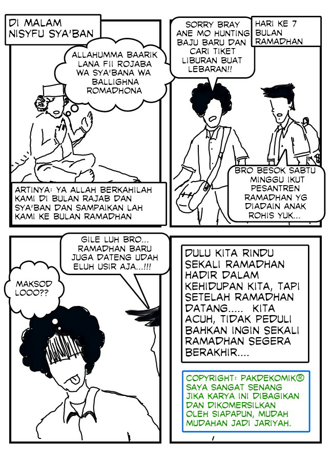 Komik Puasa Bikin Agan Tambah Ilmu 