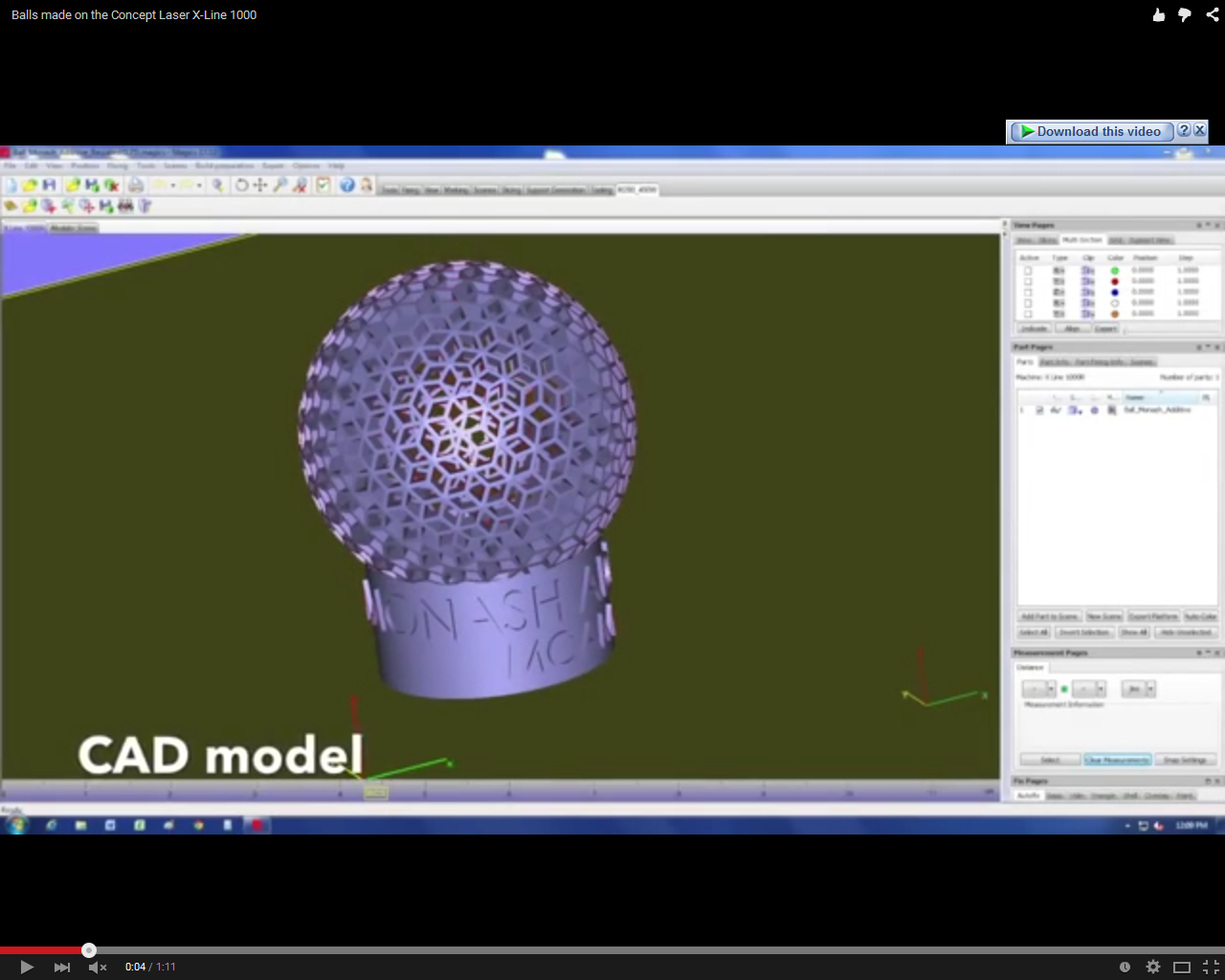 Concept Laser: 3D Print