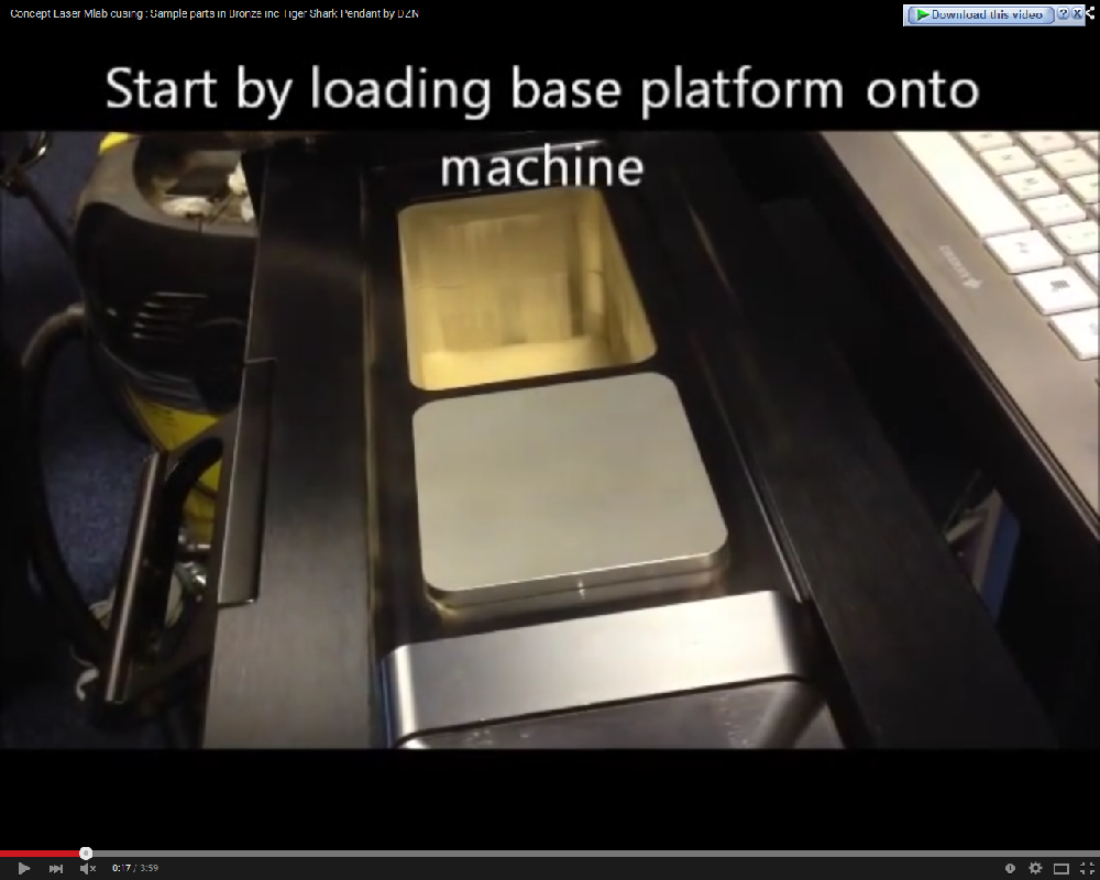 Concept Laser: 3D Print