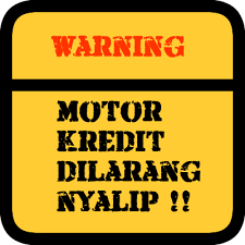 Kumpulan Stiker lucu di spakboardr motor, awas nabrak!