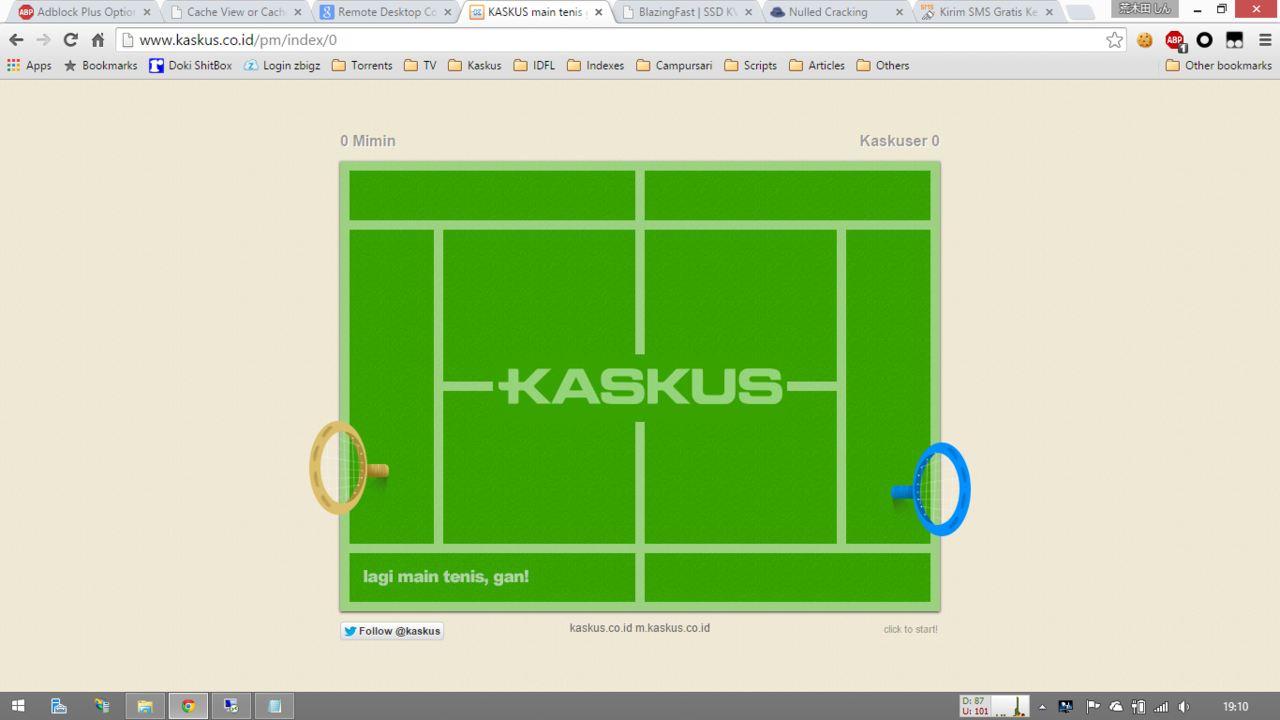 KASKUS Main tenis?