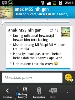 Doain ane berhasil jahilin leader mss ini gan !