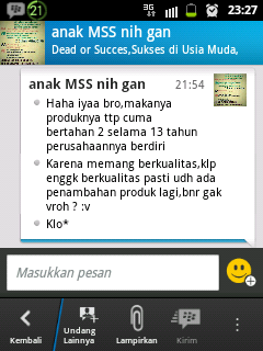 Doain ane berhasil jahilin leader mss ini gan !