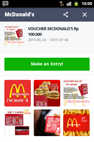 Modus Penipuan di LINE (FREE KFC, FREE GEM CoC)