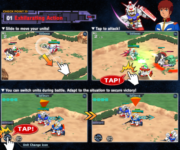 &#91;Android/IOS-JAP&#93; SD Gundam Strikers 