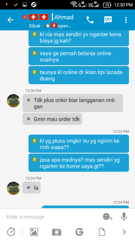 chat bareng penipu kelas teri 