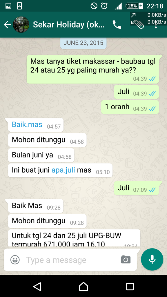 PENIPUAN TIKET PESAWAT, a.n INES ERMERAWAN ngaku dari SEKAR HOLIDAY MALANG