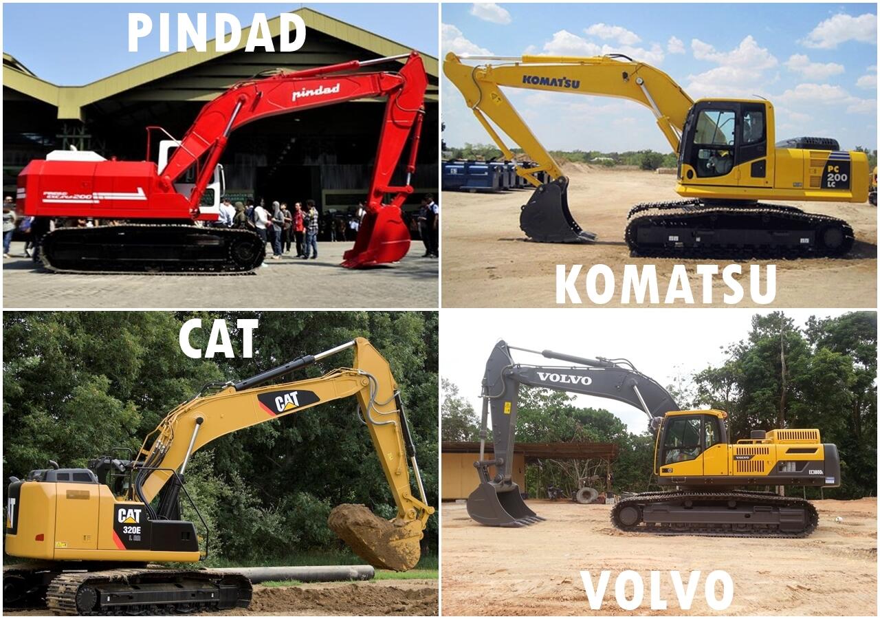 Pindad akan kembangkan Excavator buatan dalam negeri.