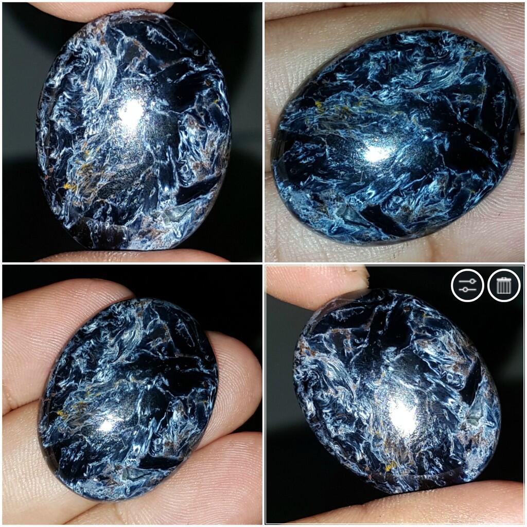 LELANG SUDAH KUDUGA ITU BATU! (FANCY BLUE DIAMOND AND TOP GEMS IN SILVER 925!)