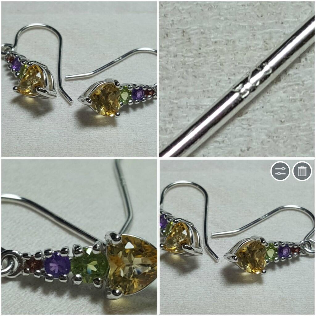 LELANG SUDAH KUDUGA ITU BATU! (FANCY BLUE DIAMOND AND TOP GEMS IN SILVER 925!)