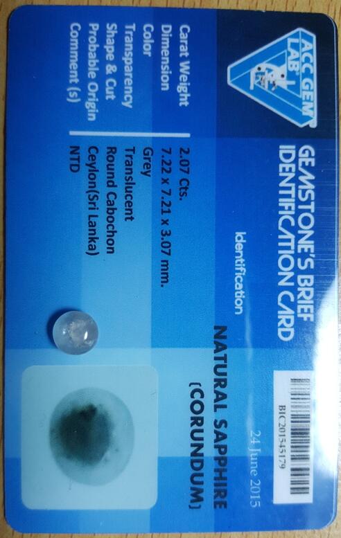 LELANG SUDAH KUDUGA ITU BATU! (FANCY BLUE DIAMOND AND TOP GEMS IN SILVER 925!)