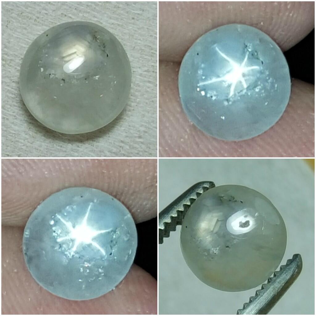 LELANG SUDAH KUDUGA ITU BATU! (FANCY BLUE DIAMOND AND TOP GEMS IN SILVER 925!)