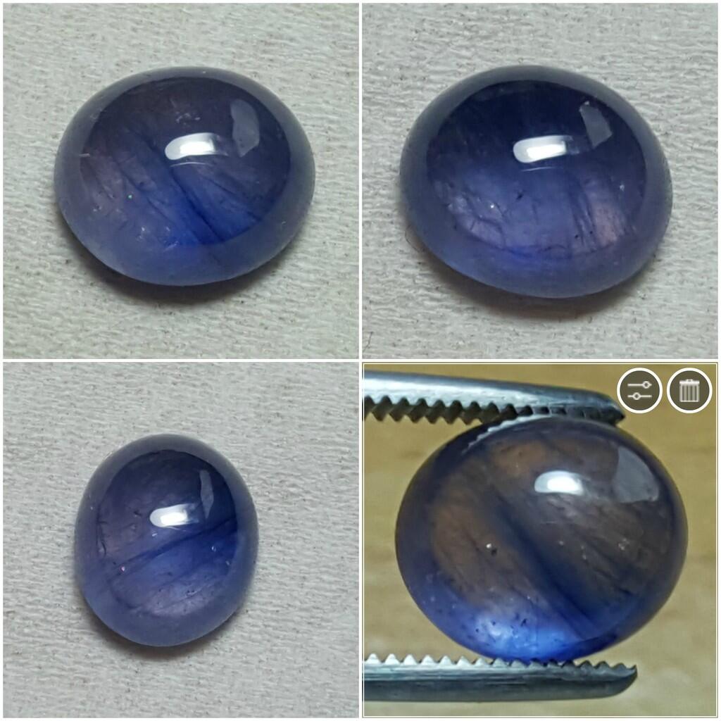 LELANG SUDAH KUDUGA ITU BATU! (FANCY BLUE DIAMOND AND TOP GEMS IN SILVER 925!)