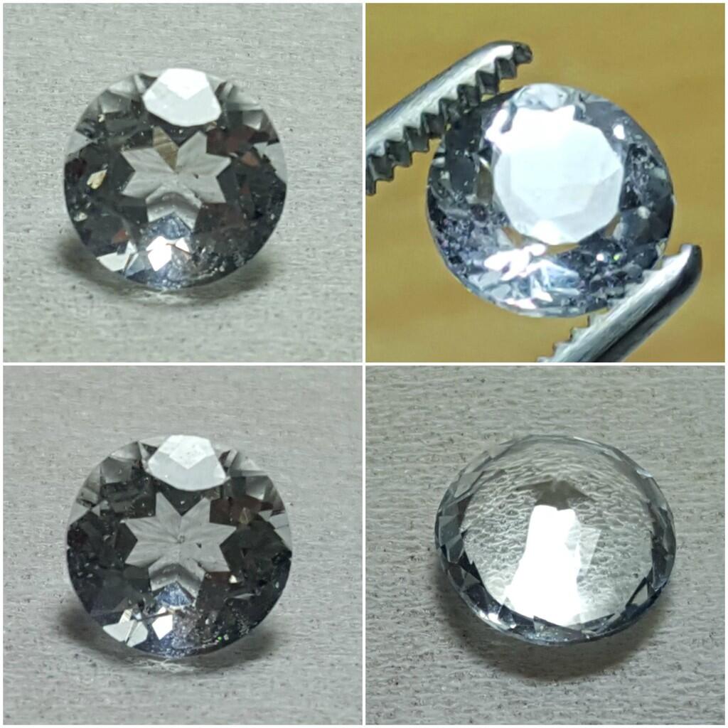 LELANG SUDAH KUDUGA ITU BATU! (FANCY BLUE DIAMOND AND TOP GEMS IN SILVER 925!)