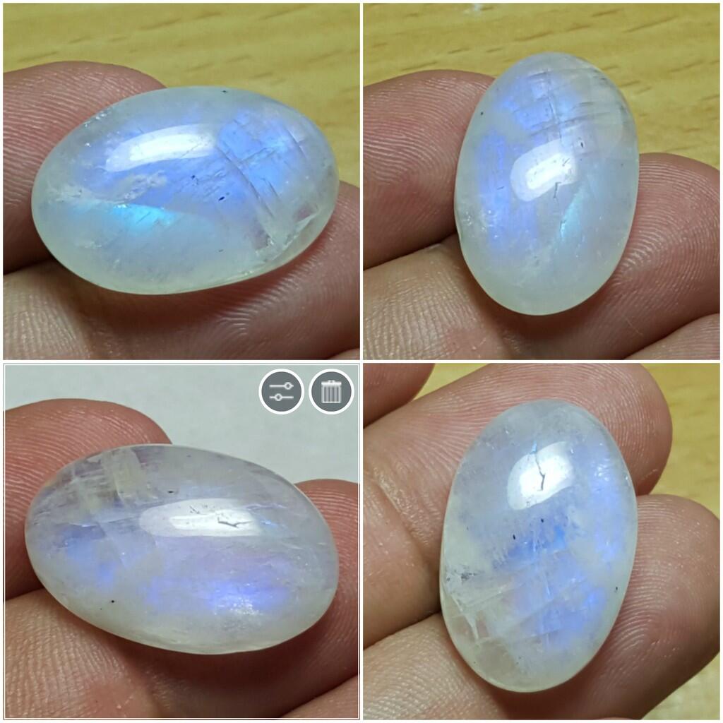 LELANG SUDAH KUDUGA ITU BATU! (FANCY BLUE DIAMOND AND TOP GEMS IN SILVER 925!)