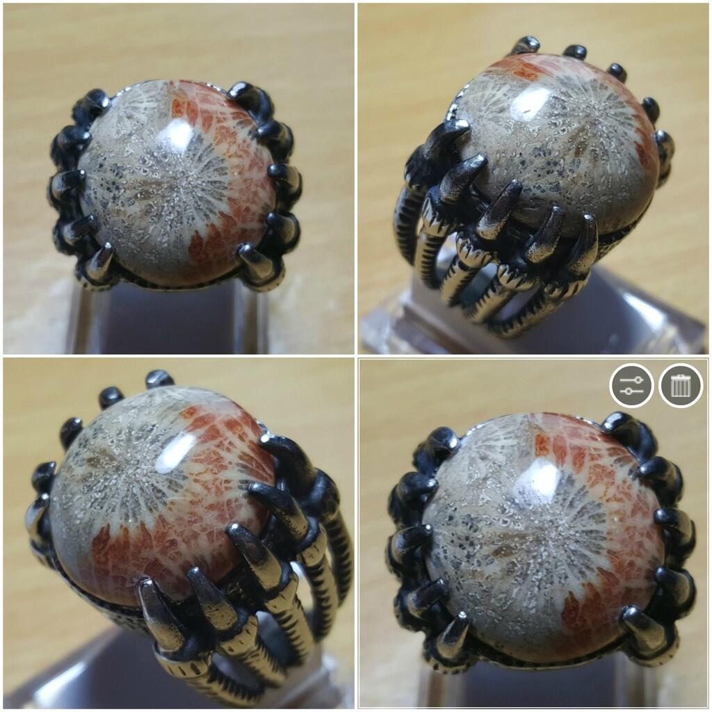 LELANG SUDAH KUDUGA ITU BATU! (FANCY BLUE DIAMOND AND TOP GEMS IN SILVER 925!)