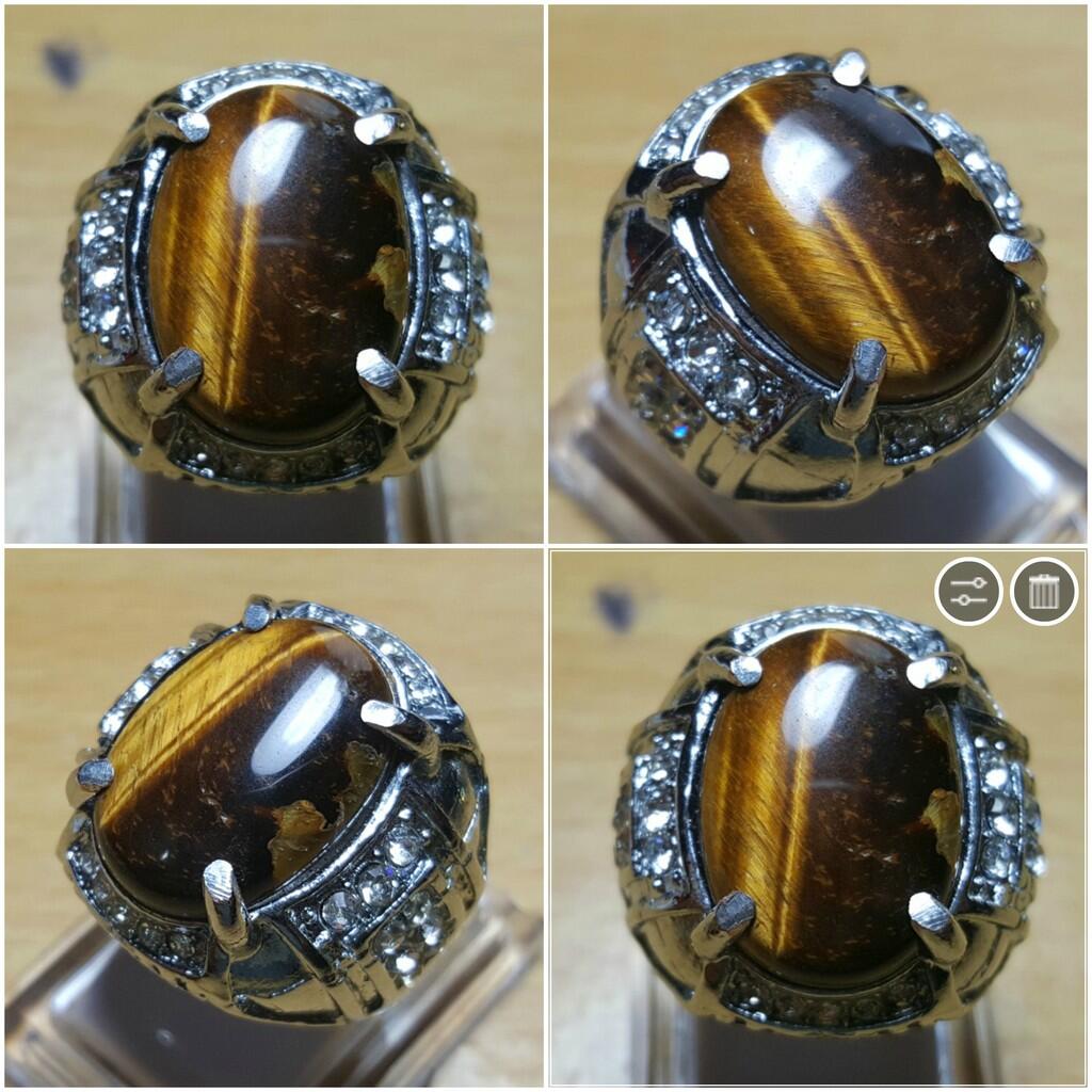 LELANG SUDAH KUDUGA ITU BATU! (FANCY BLUE DIAMOND AND TOP GEMS IN SILVER 925!)